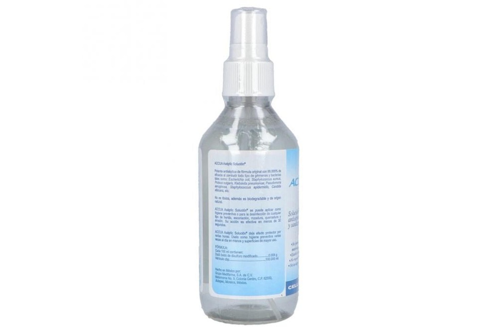 Accua Aséptic Solución Frasco Spray Con 240 mL