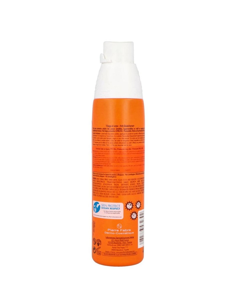 Avéne Eau Thermale Protector Solar Frasco Con 200 mL