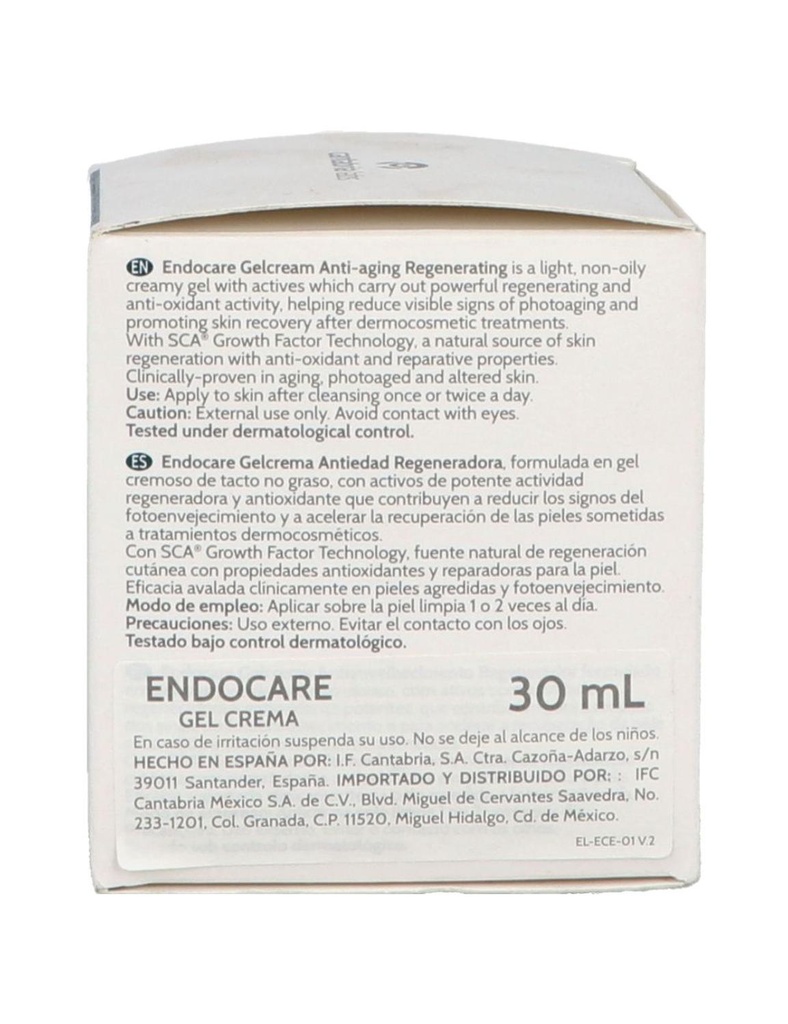Endocare Crema en Gel Con 30 mL