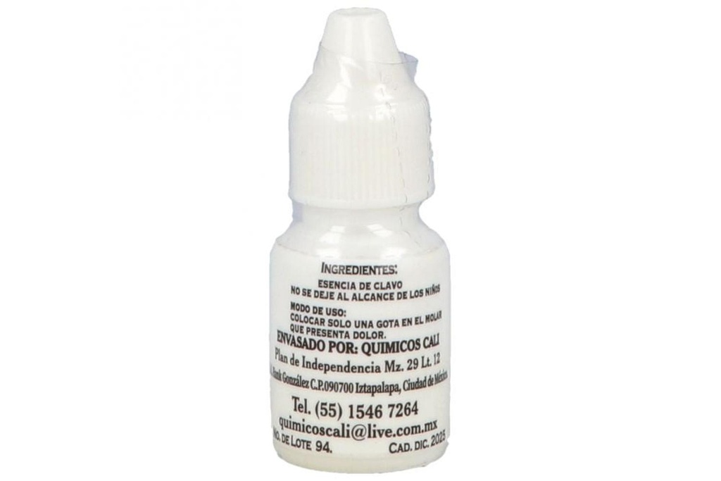 Esencia de Clavo Frasco Gotero Con 5 mL