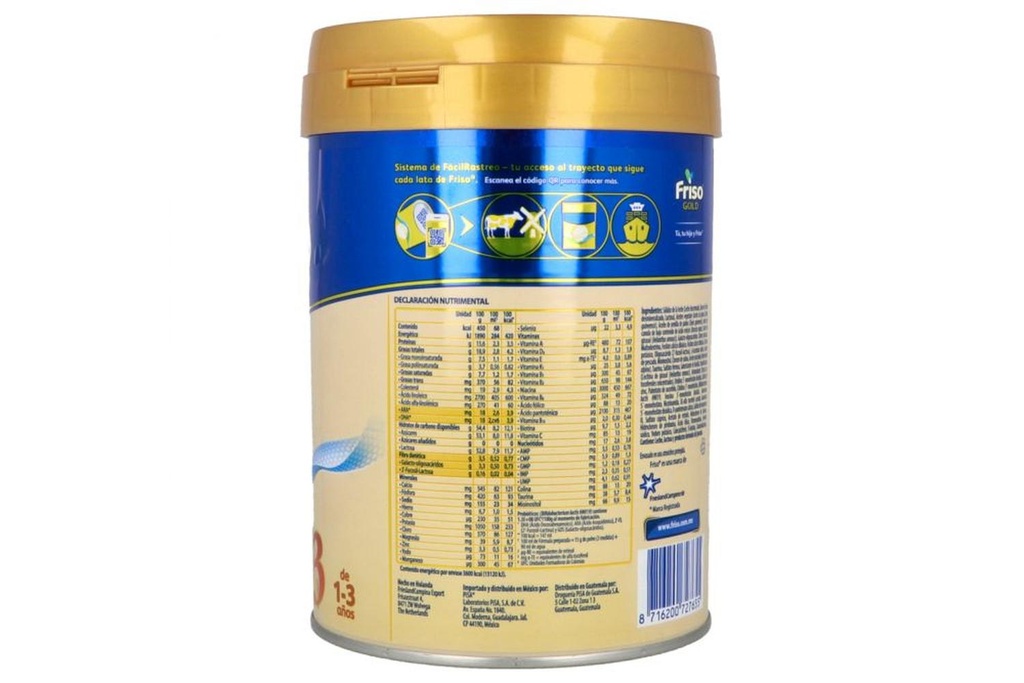 Friso Gold Lata Con 800 g