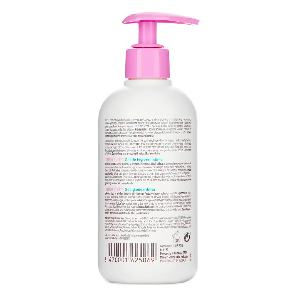 Germisdin Intim Calm Botella Con 250 Ml