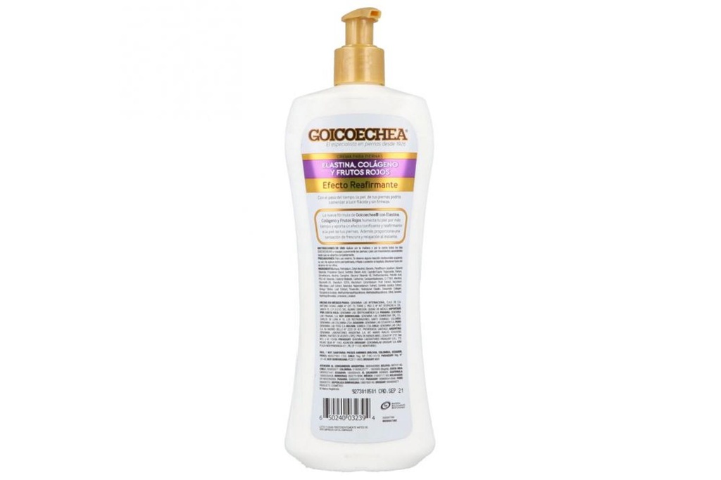 Goicoechea Crema Efecto Reafirmante Frasco Con 400 mL