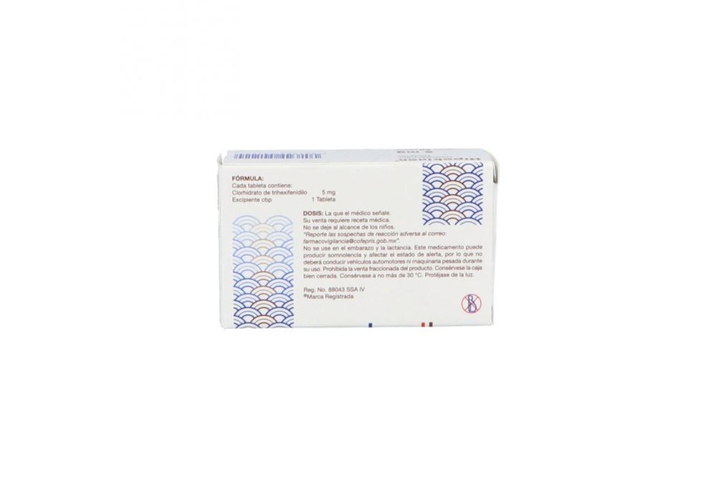 Hipokinon 5 mg Caja Con 50 Tabletas