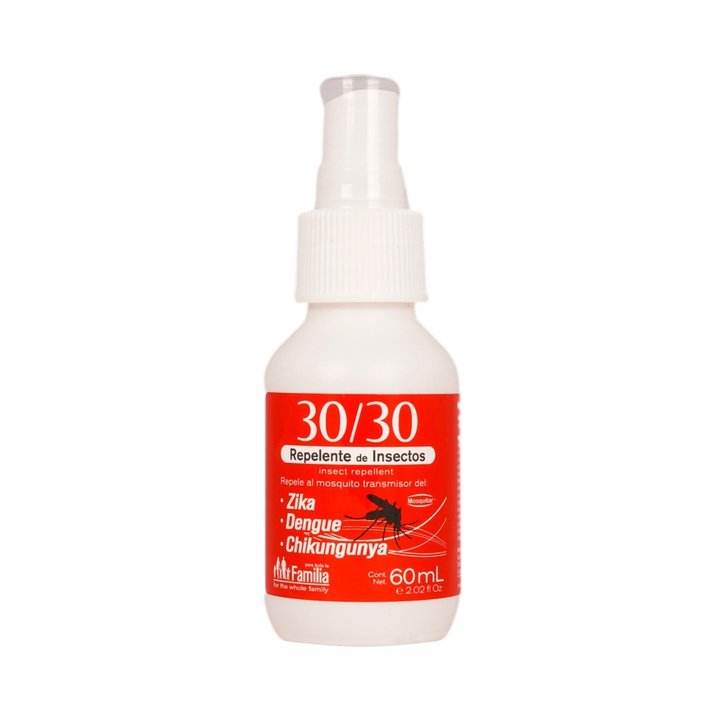Repelente Lasa 30 30 Spray 60 Ml 