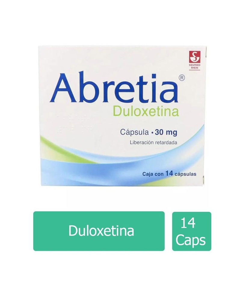 Abretia 0.30 Mg 14 Cápsulas