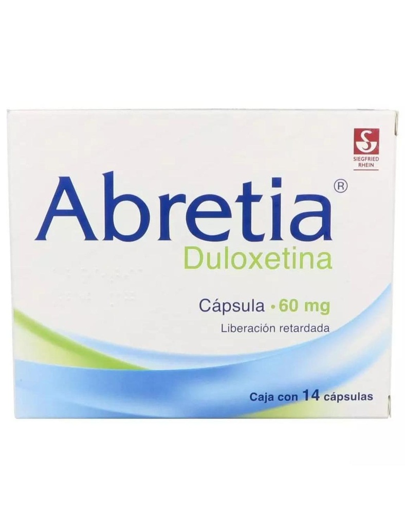 Abretia 0.60 Mg 14 Cápsulas