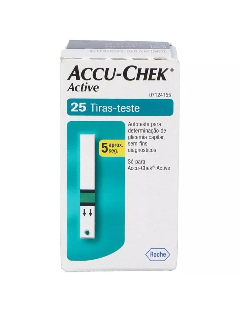 Tiras Accu-Chek Active Glucosa 25 Tiras