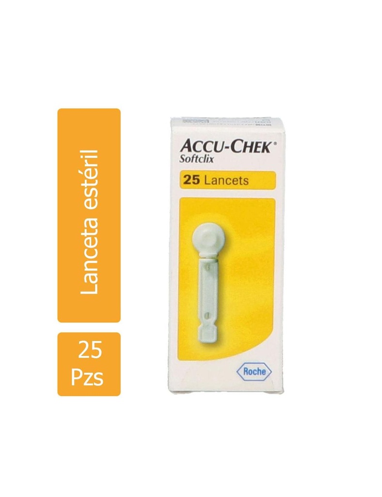 Lancetas Accu-Chek Softclix 25 Piezas