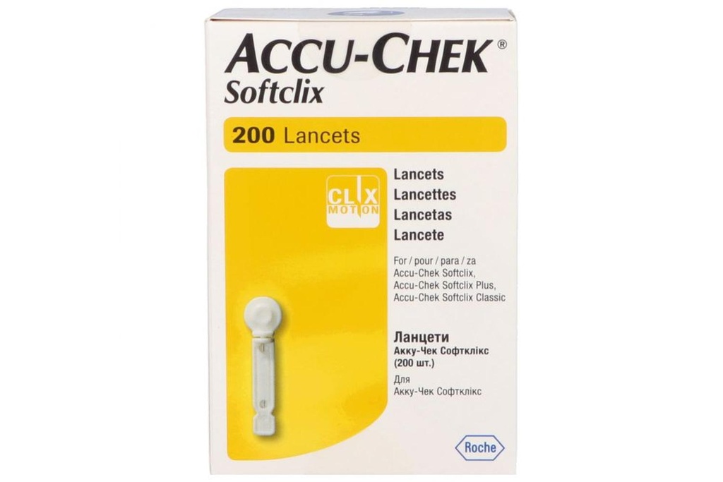 [4015630006779] Accu-Chek Softclix 200 Lancetas