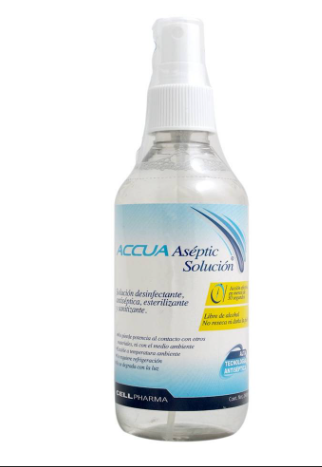 Accua Aséptic Solución Frasco 240 Ml