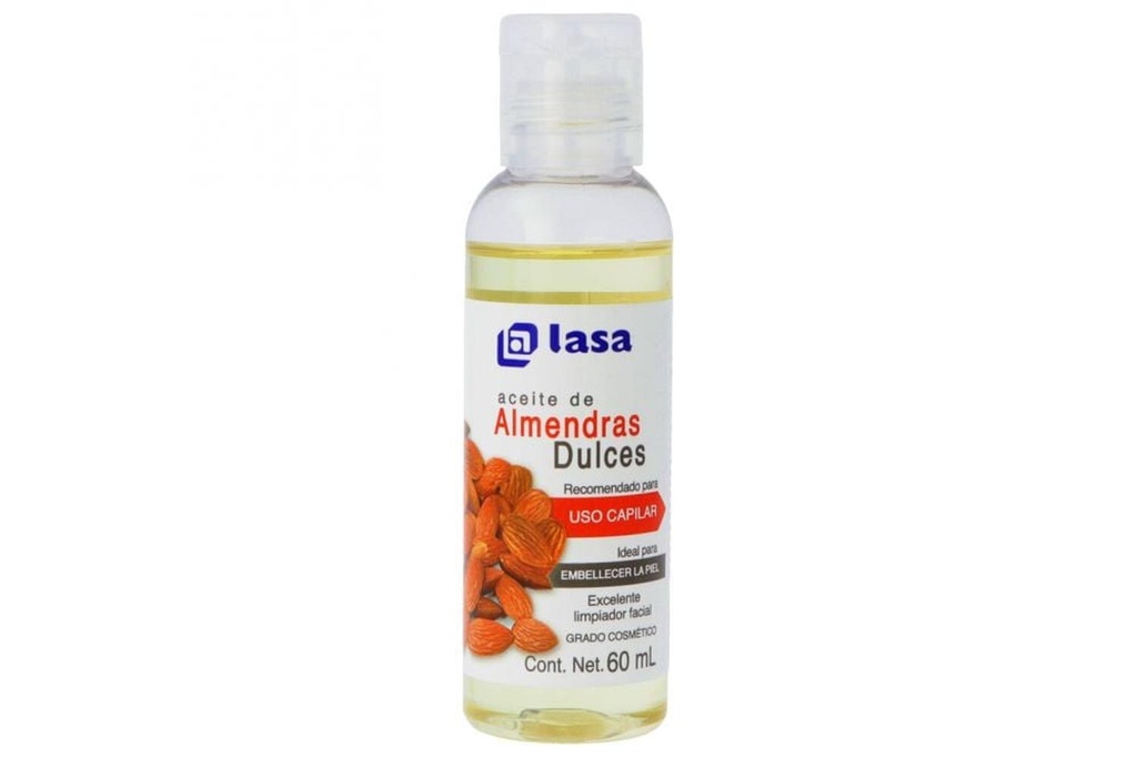 Aceite Almendras Dulces Lasa 60 Ml