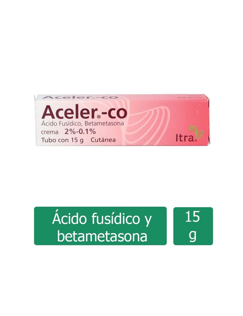 Aceler Co 2% 0.1% Crema Tubo 15 G