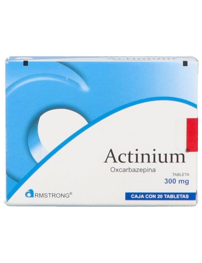 Actinium 300 Mg 20 Tabletas