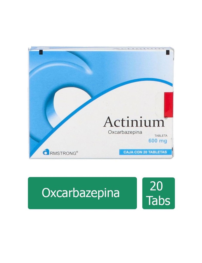 Actinium 600 Mg 20 Tabletas