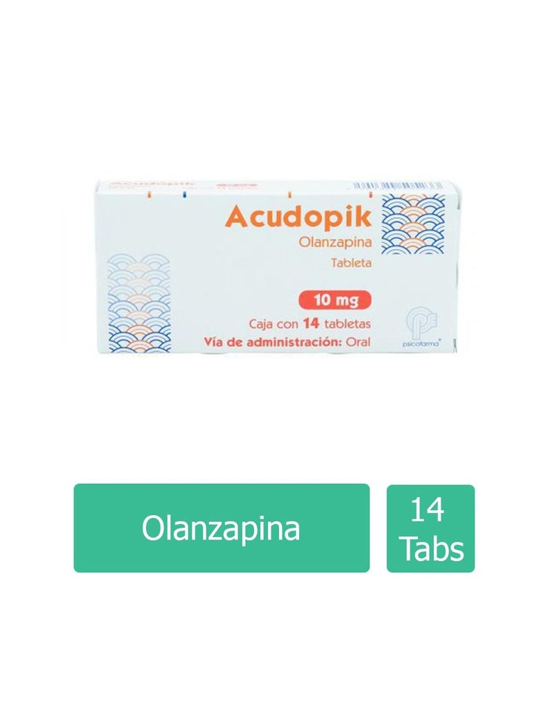 Acudopik 10 Mg 14 Tabletas