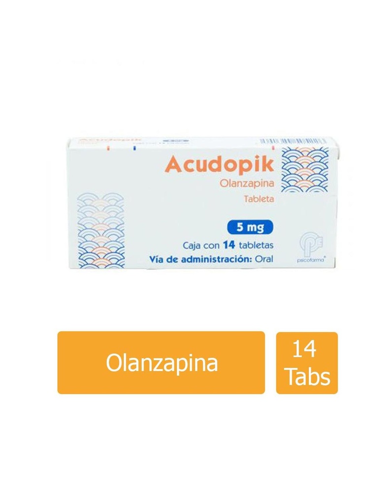 Acudopik 5 Mg 14 Tabletas