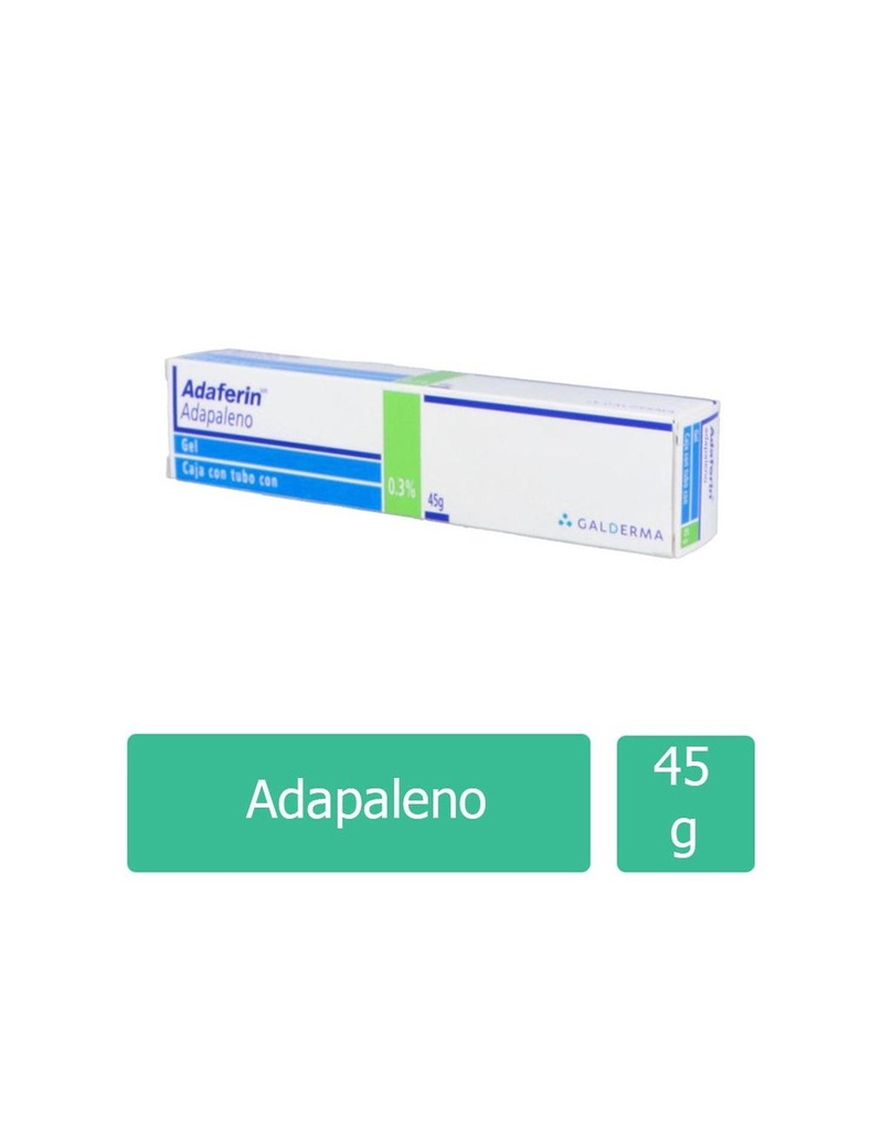 [7502003560442] Adaferin Gel 0.3% Tubo 45 G