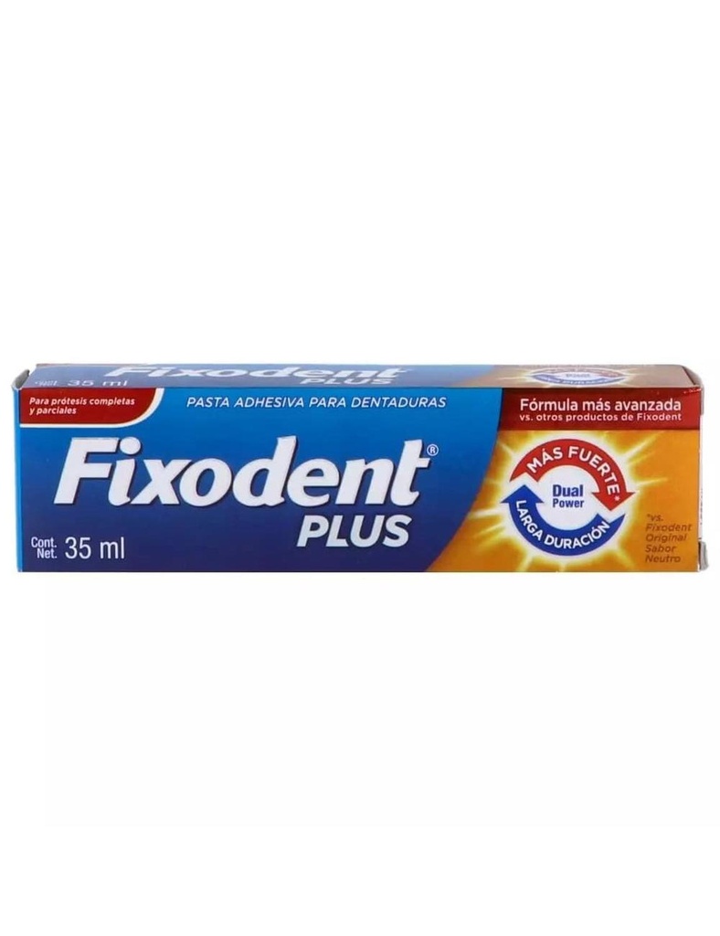 Pasta Adhesiva Dentadura Fixodent Plus 35 Ml