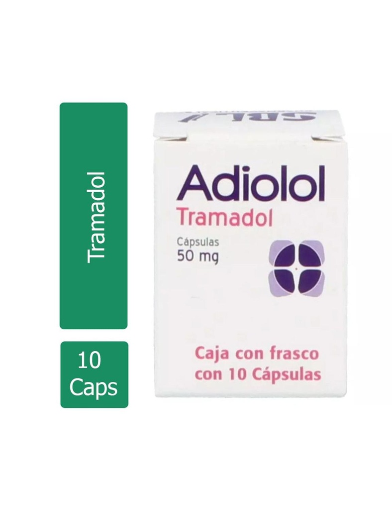 Adiolol 50 Mg Con 10 Cápsulas