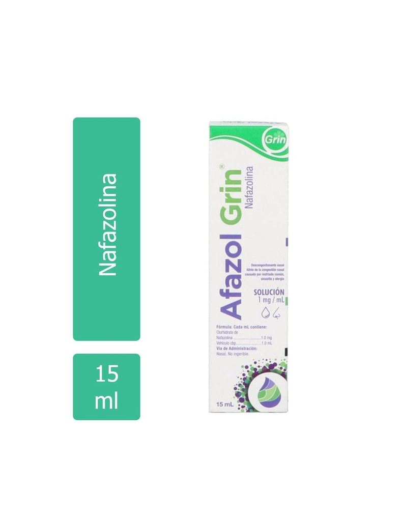 Afazol Grin Nasal 1.00 Mg Solución 15 Ml