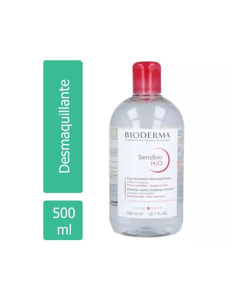 Agua Micelar Bioderma Sensibio H2O Normal 500 Ml