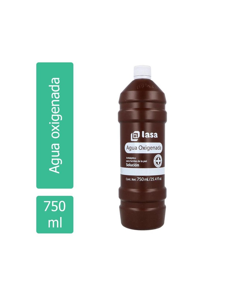 Agua Oxigenada Lasa 750 Ml