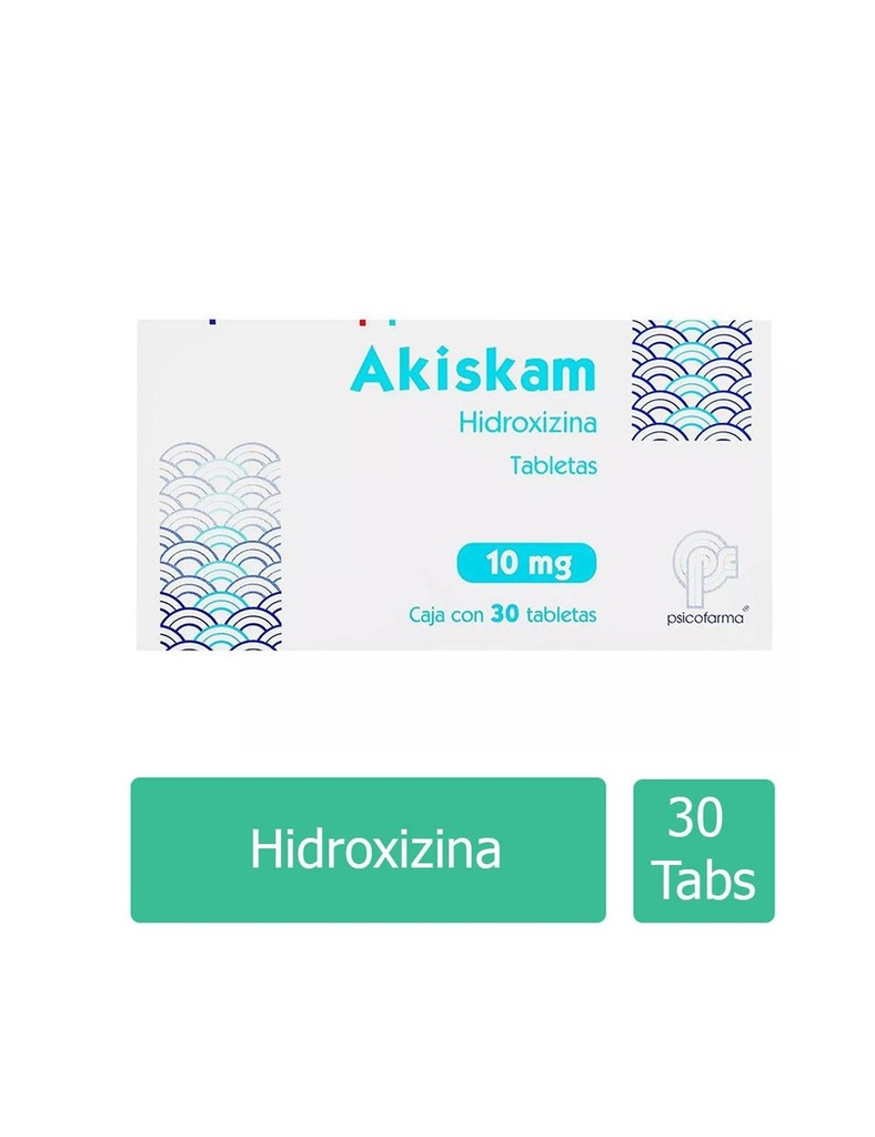 Akiskam 10 Mg 30 Tabletas