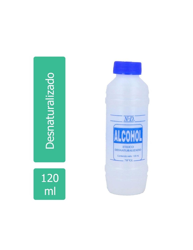 Alcohol ND Azul 120 Ml