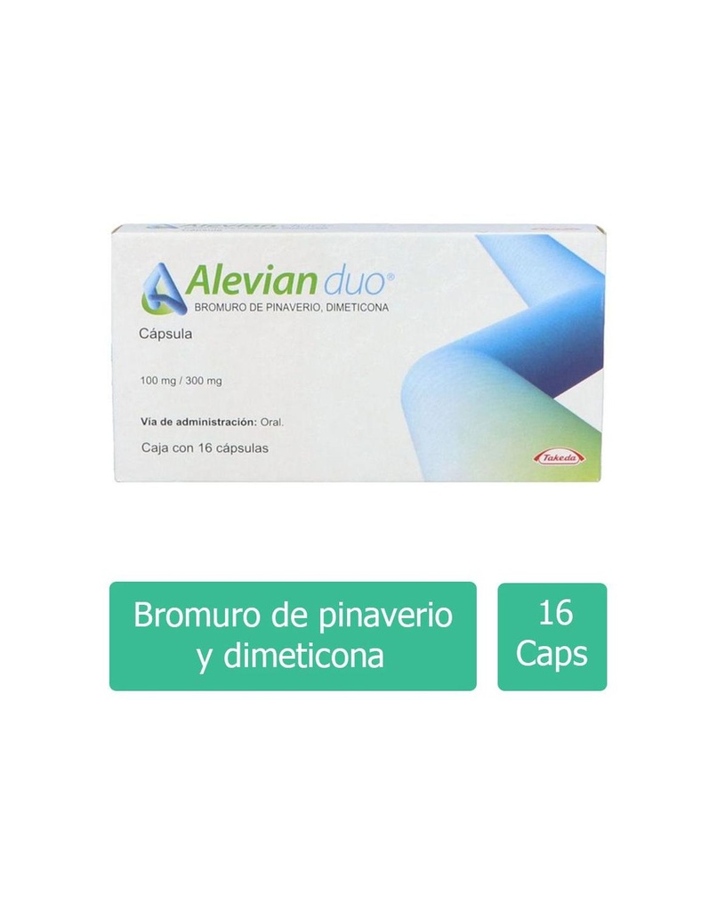 Alevian Duo 100/300 Mg 16 Cápsulas