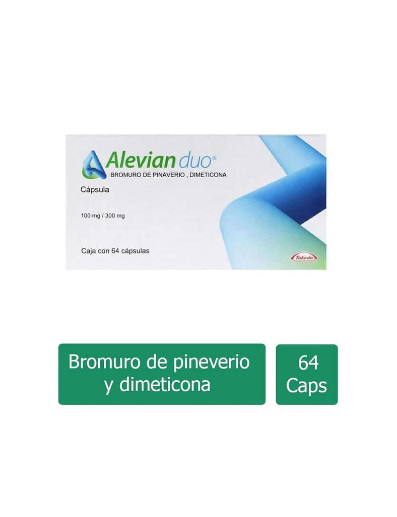 Alevian Duo 100/300 Mg 64 Cápsulas