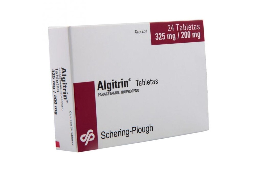 Algitrin 325/200 Mg 24 Tabletas