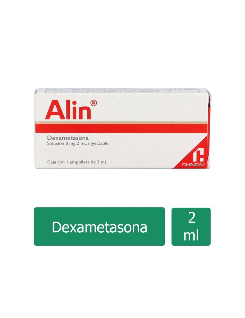 Alin 8 Mg Solución Inyectable Ampolleta 2 Ml