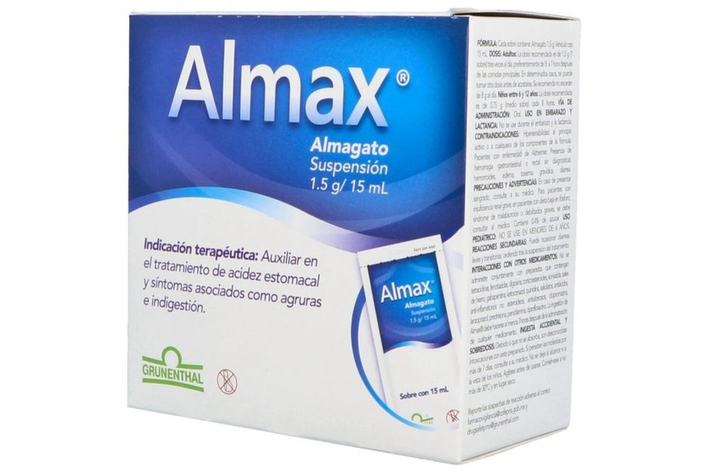 Almax Suspensión 15 Ml 24 Sobres