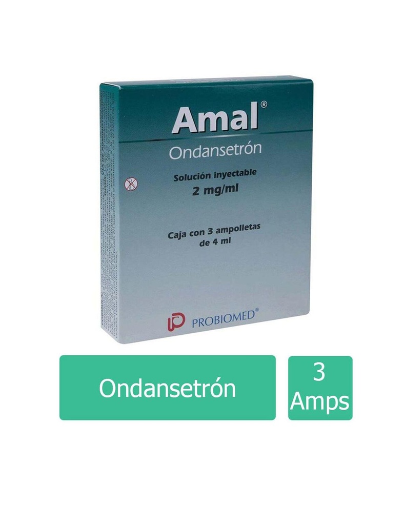 Amal 2 Mg/Ml Solución Inyectable 3 Ampolletas 4 Ml