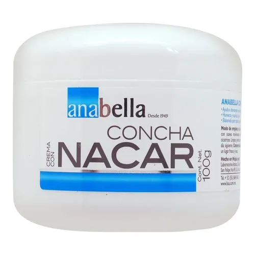 Crema Concha Nácar Anabela 100 G