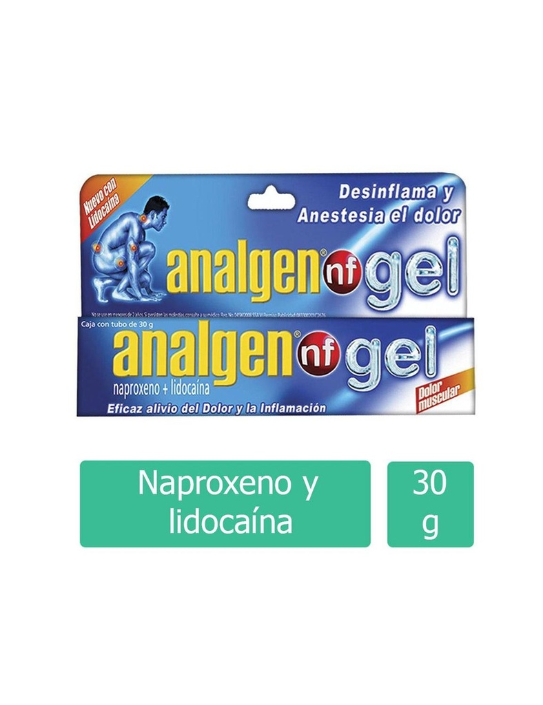 [7501299309469] Analgen Nf Gel 30 G