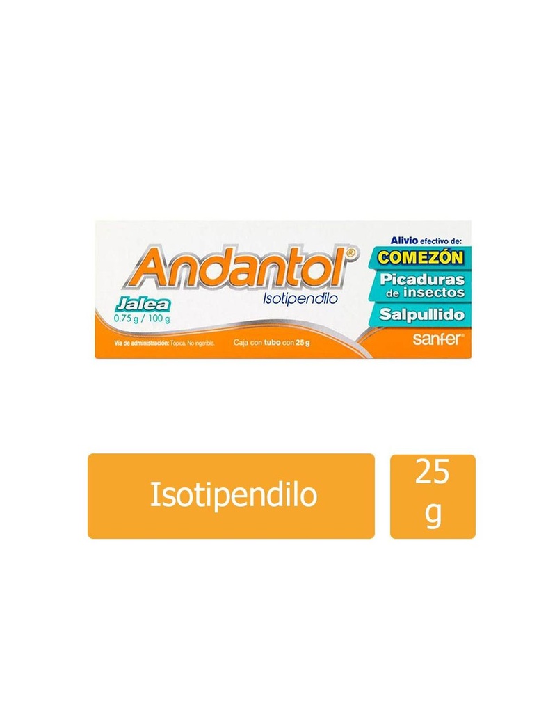 Andantol 0.75 G Jalea 25 G