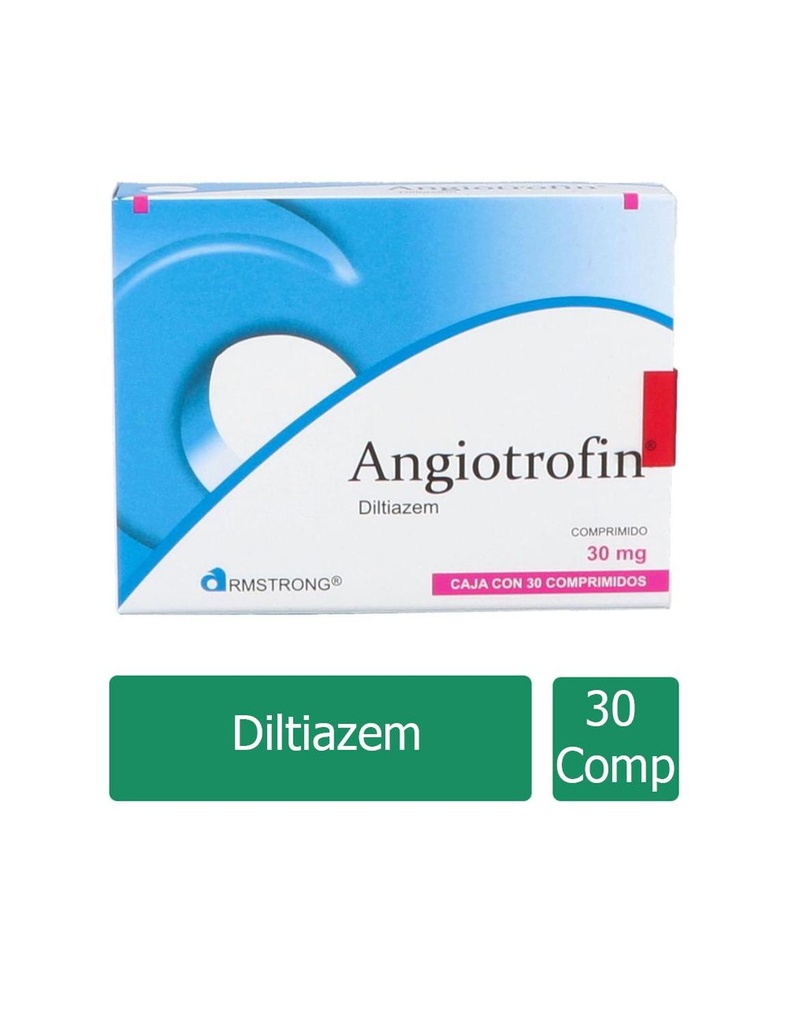 Angiotrofin 30 Mg 30 Tabletas