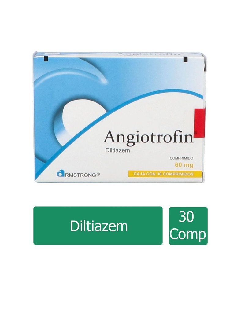 Angiotrofin 60 Mg 30 Tabletas