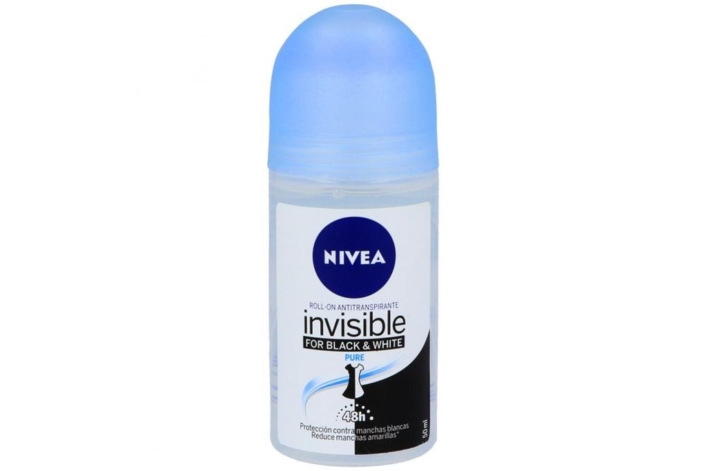 [4005900036629] Desodorante Nivea Pure Invisible Roll On 50 Ml