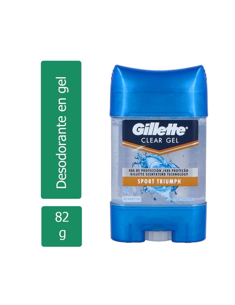 Desodorante Gillette Sport Triumph Gel 82 G