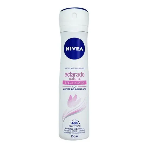 Desodorante Nivea Aclarado Satín Spray 150 Ml