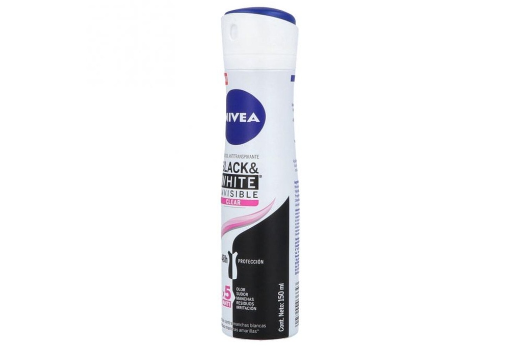 Desodorante Nivea Clear Invisible Spray 150 Ml