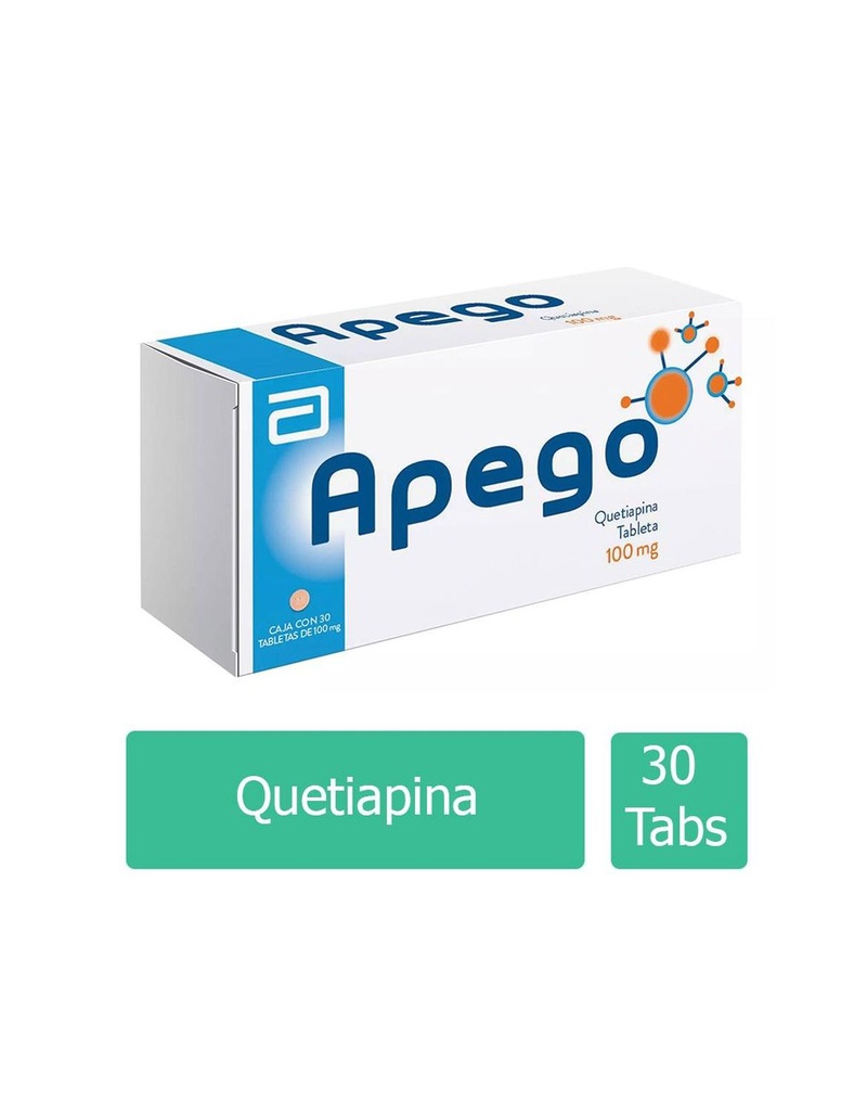 Apego 100 Mg 30 Tabletas