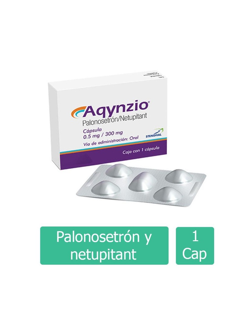 Aqynzio 0.5/300 Mg 1 Cápsula