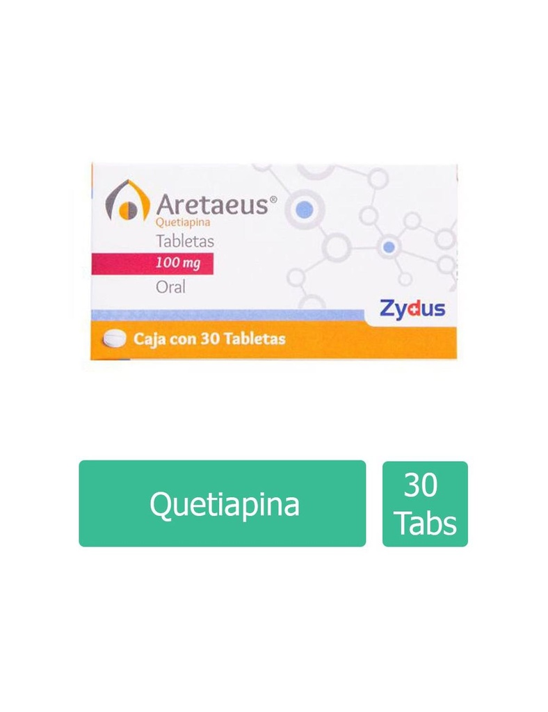 Aretaeus 100 Mg 30 Tabletas