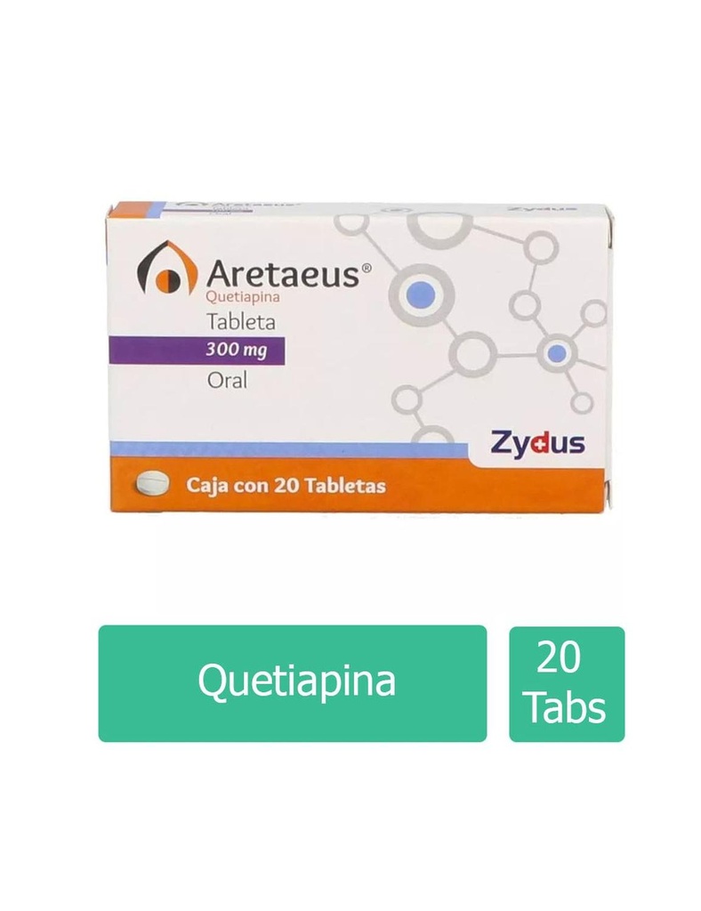 Aretaeus 300 Mg 20 Tabletas