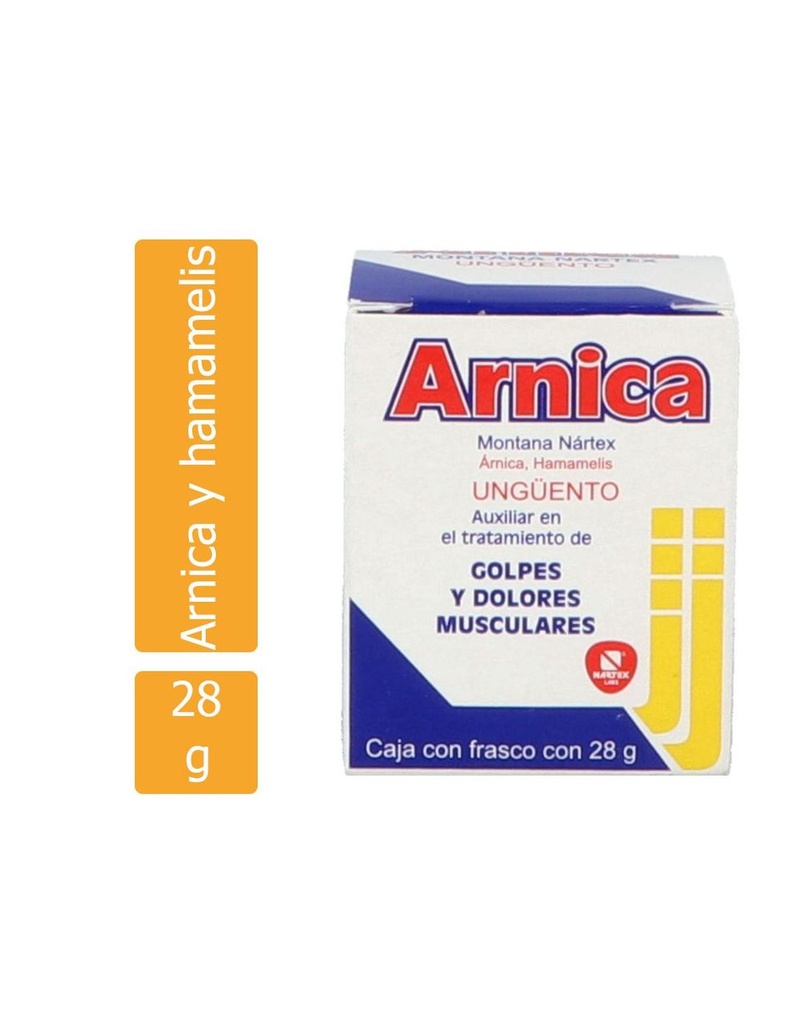 Árnica Montana Nartex Pomada 28 G