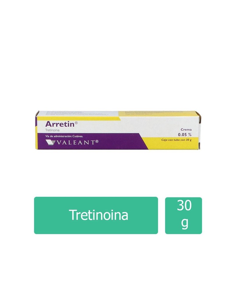 Arretin Crema 0 05% Tubo 30 G